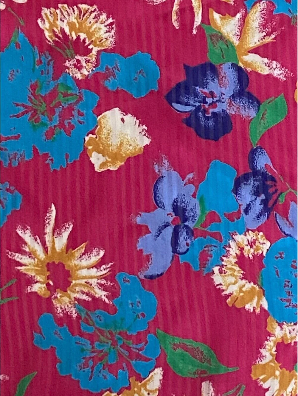 Beautiful Diane Freis Floral Silk Scarf Tasseled Square